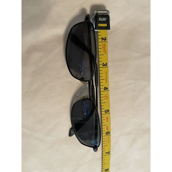 RAY BAN RB3198 G15 SLEEK NARROW GUNMETAL RECTANGULAR FLEX HINGES SunglassFrames - Picture 2 of 7